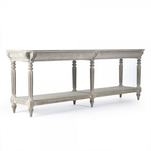Zentique Bryce Console White Washed