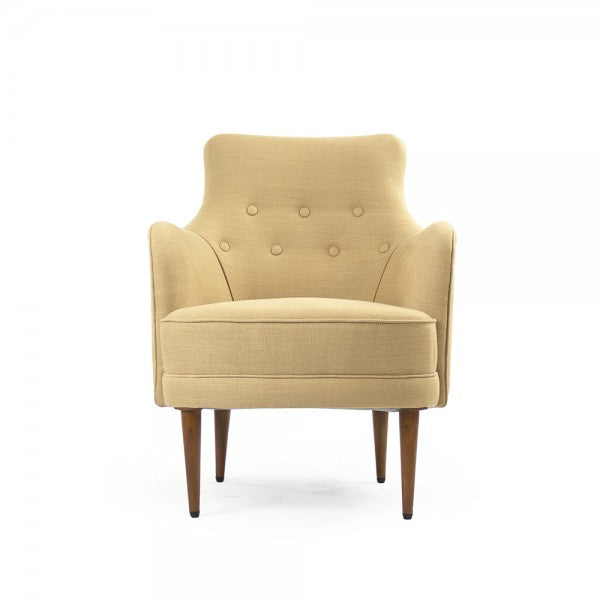 Zentique Celie Chair Beige Linen