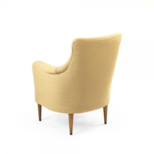 Zentique Celie Chair Beige Linen