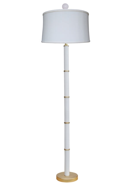 White Jade Floor Lamp 61.5"H
