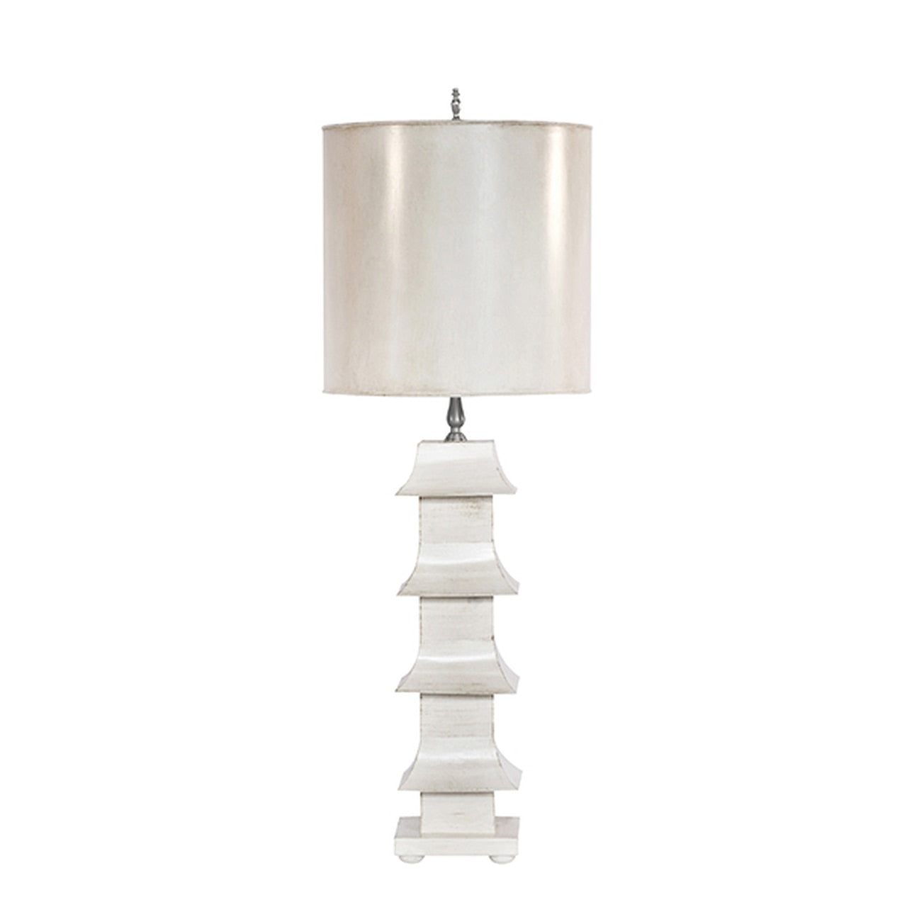 Worlds Away Pagoda Tole Lamp