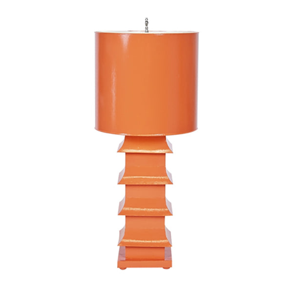 Worlds Away Pagoda Table Lamp, Large