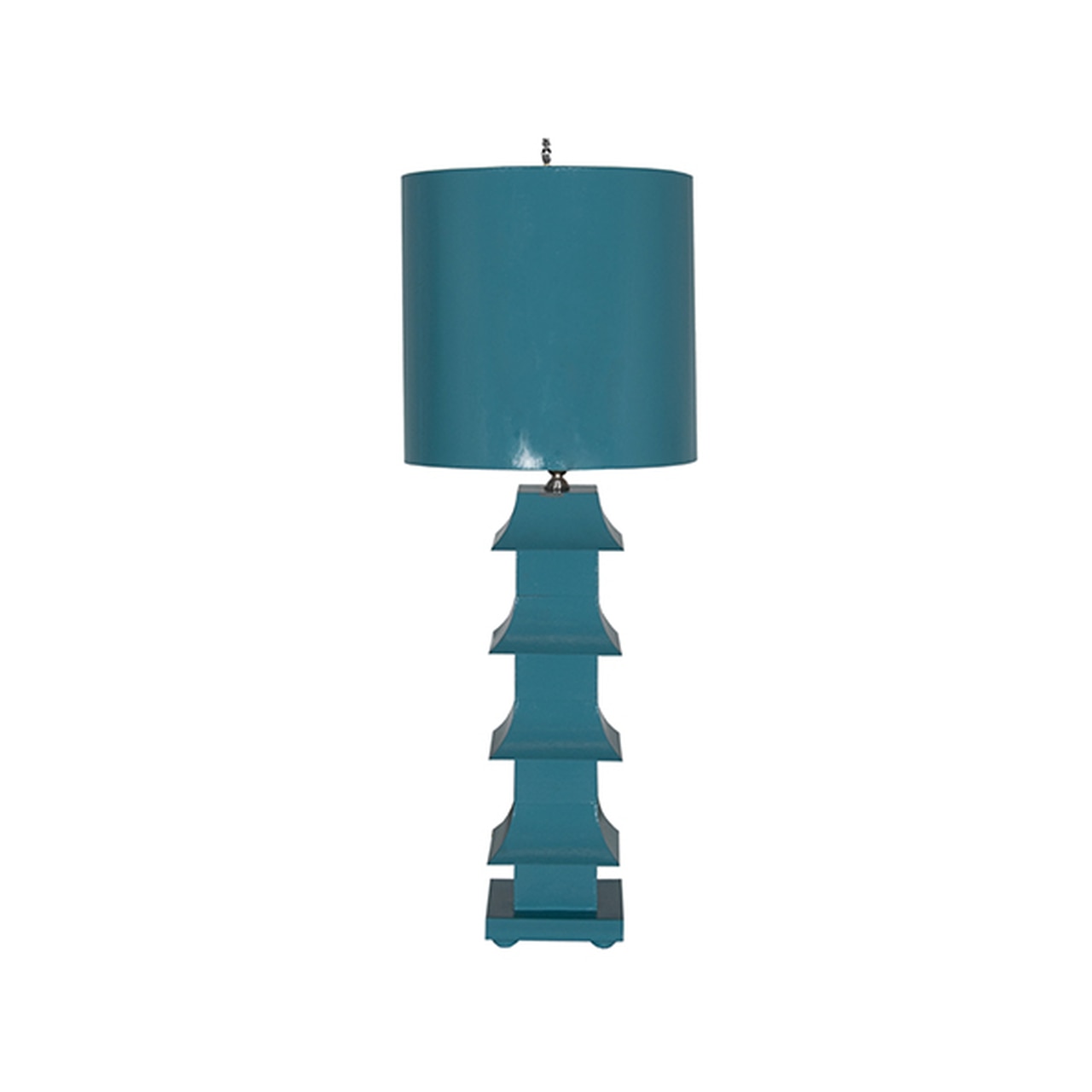 Worlds Away Pagoda Table Lamp