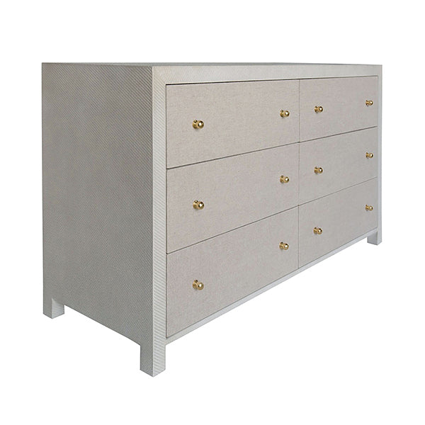 Worlds Away Lowery Grey Dresser