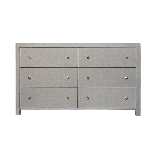 Worlds Away Lowery Grey Dresser