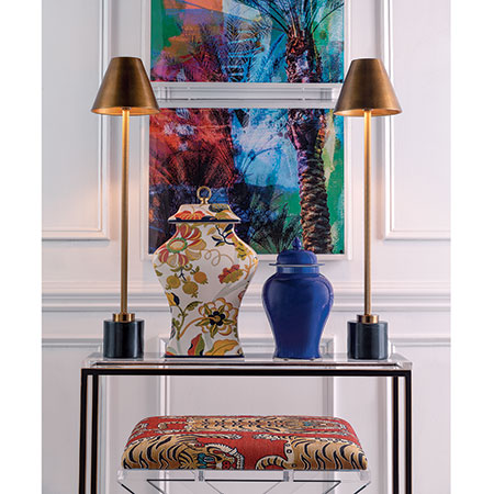 Port 68 Parliament Buffet Lamps, Set Of 2