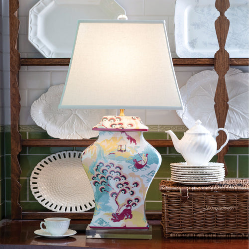 Madcap Cottage for Port 68 Canton Coral Lamp