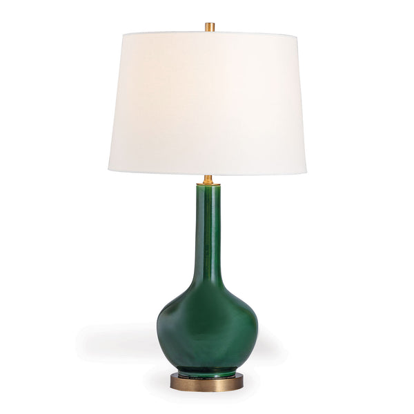 Alex Table Lamp by Port 68 in Emerald Green