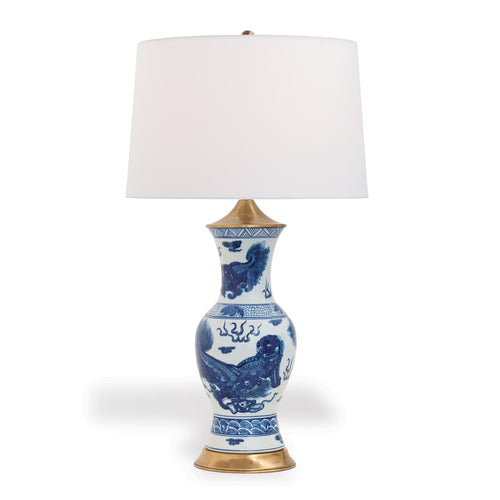 Chow Blue Table Lamp by Port 68
