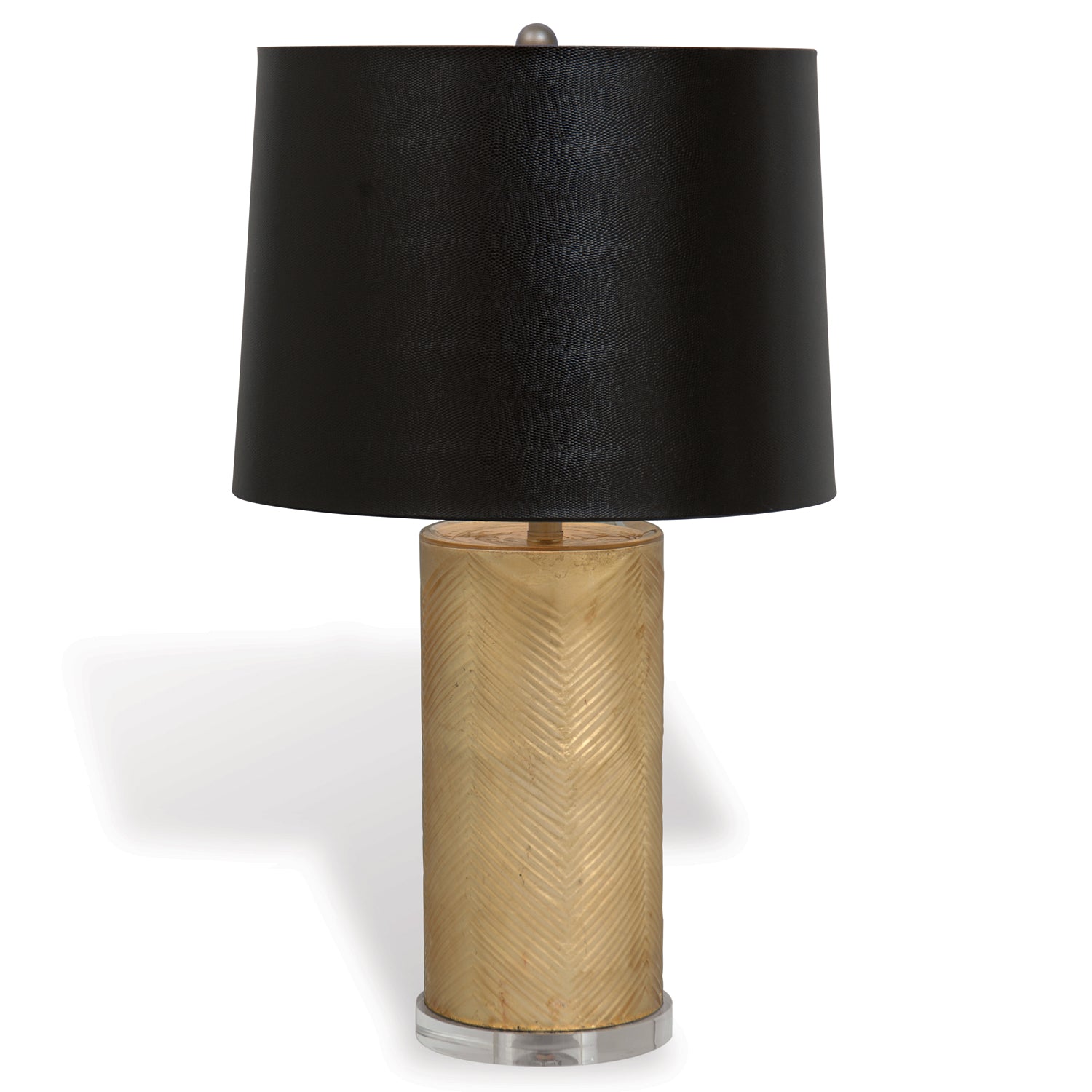 Port 68 Westwood Gold Leaf Glass Table Lamp