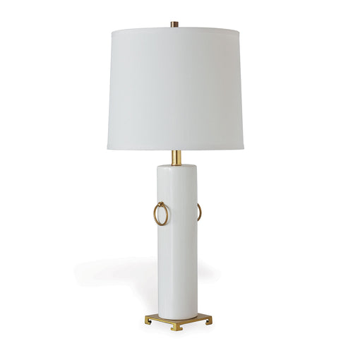 Beverly Lamp by Port 68 in Teal