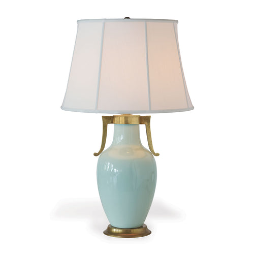 Glenda Table Lamp in Celadon Blue by Port 68