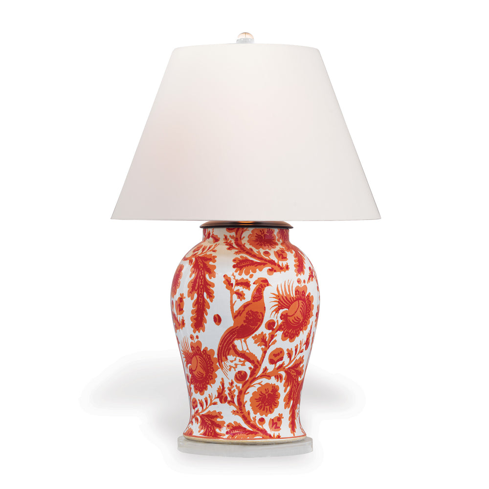 Scalamandre Maison for Port 68 Arcadia Coral Lamp