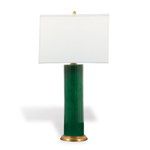 Melrose Lamp by Port 68 in Emerald Green