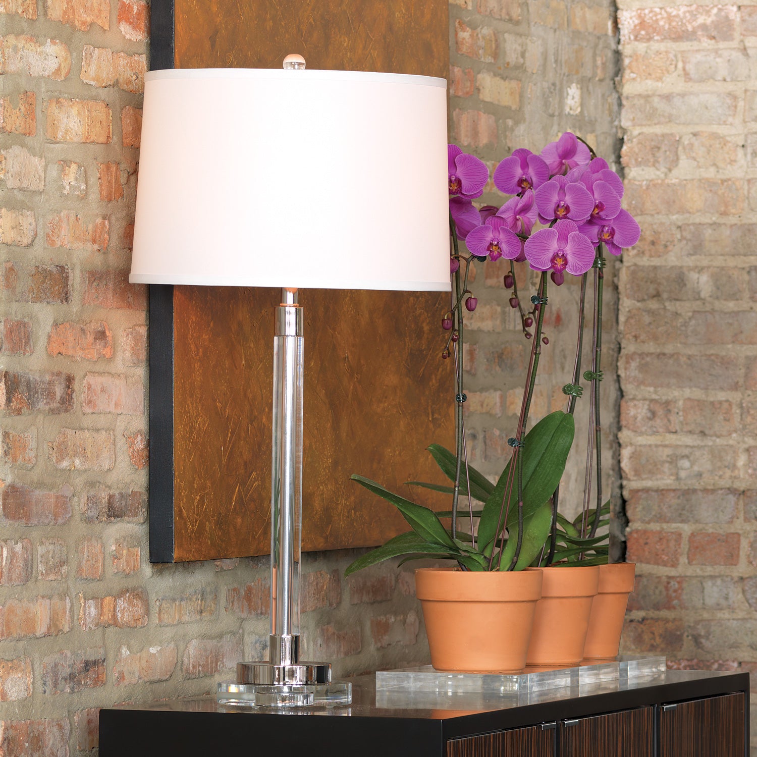 Port 68 Maxwell Nickel Lamp