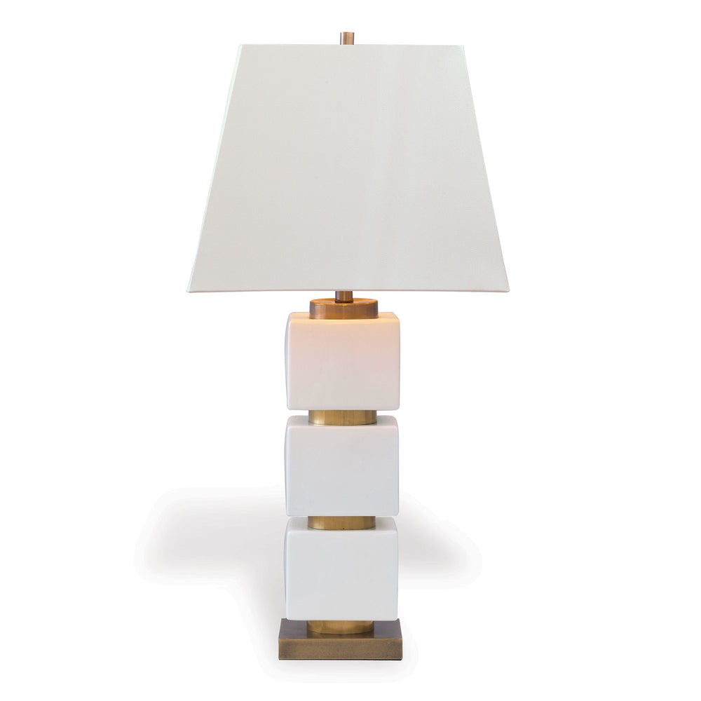 Port 68 Manhattan 35'' Table Lamp, White