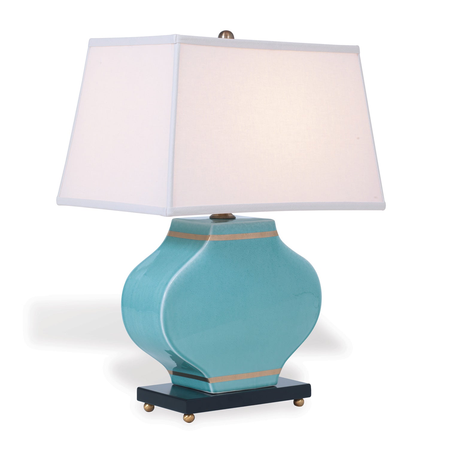 Port 68 Carol Celadon Lamp in Teal