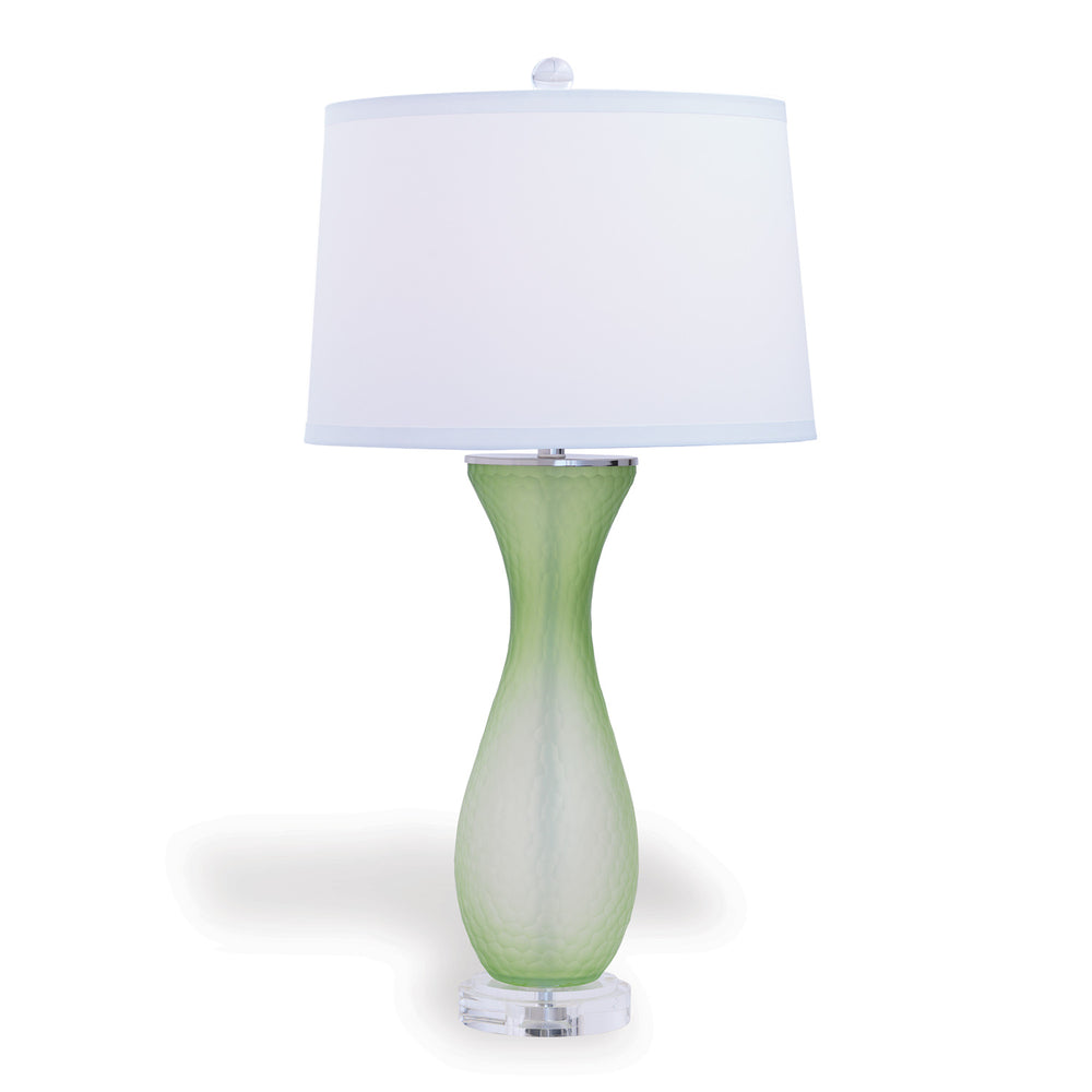 Port 68 Lakeview Green Glass Table Lamp