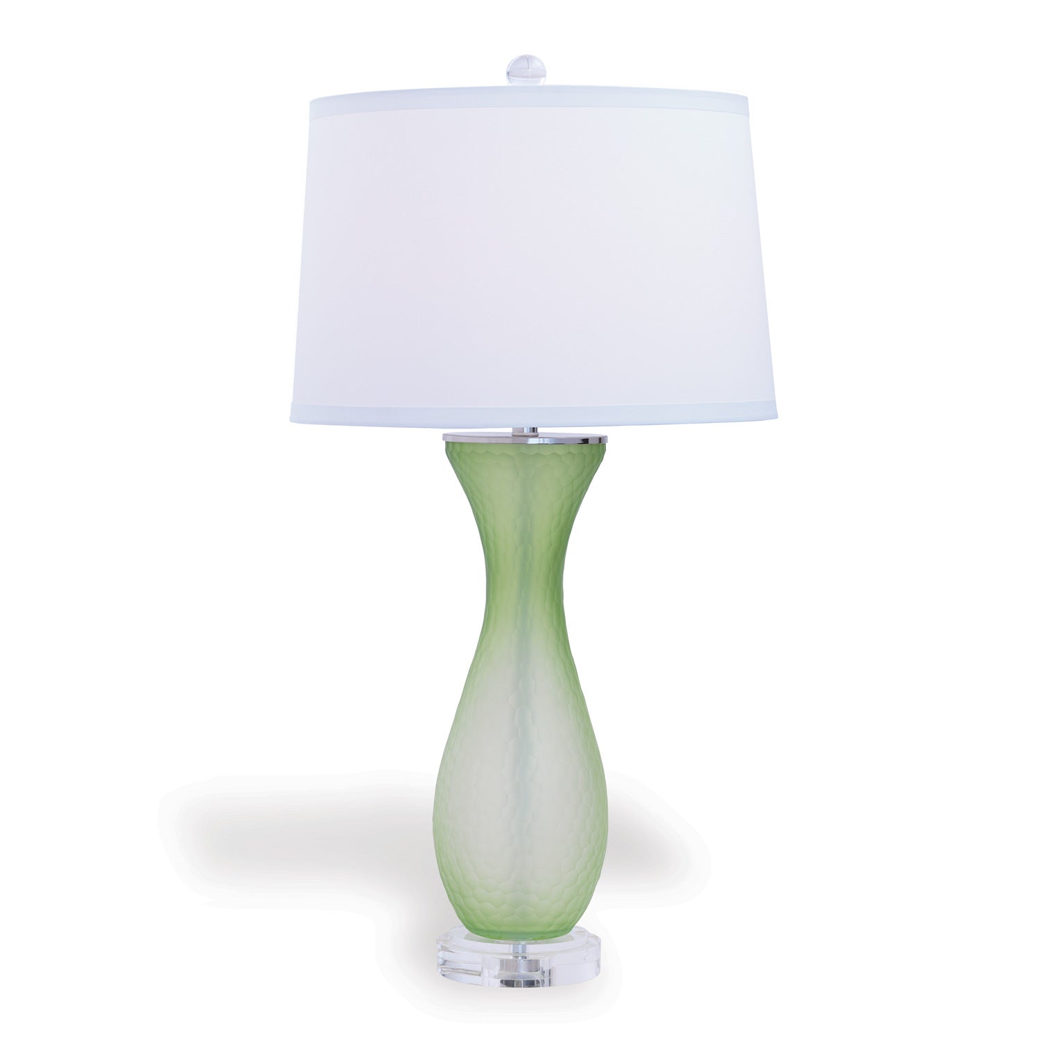 Port 68 Lakeview Green Glass Table Lamp