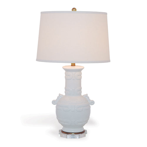 Port 68  Dynasty Lamp in White/Cream