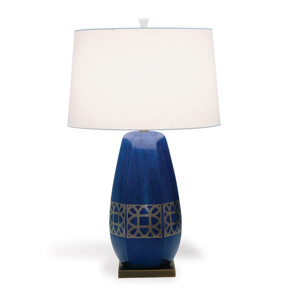 Williamsburg for Port 68 Lamerie Blue Lamp