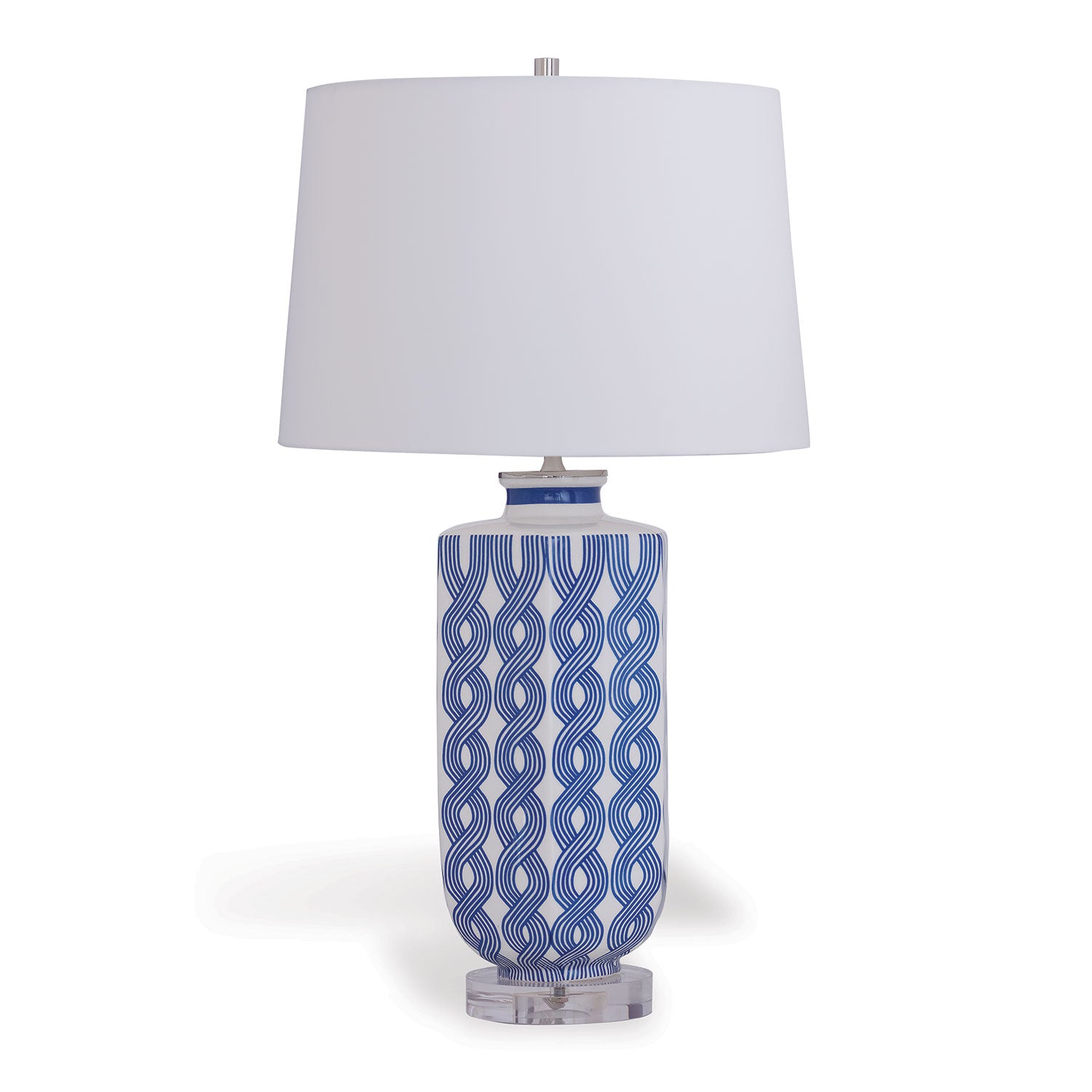 Evelyn Blue Lamp byWilliamsburg for Port 68