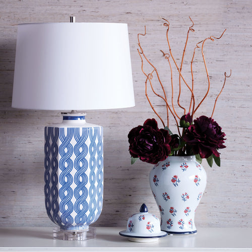 Evelyn Blue Lamp by Port 68