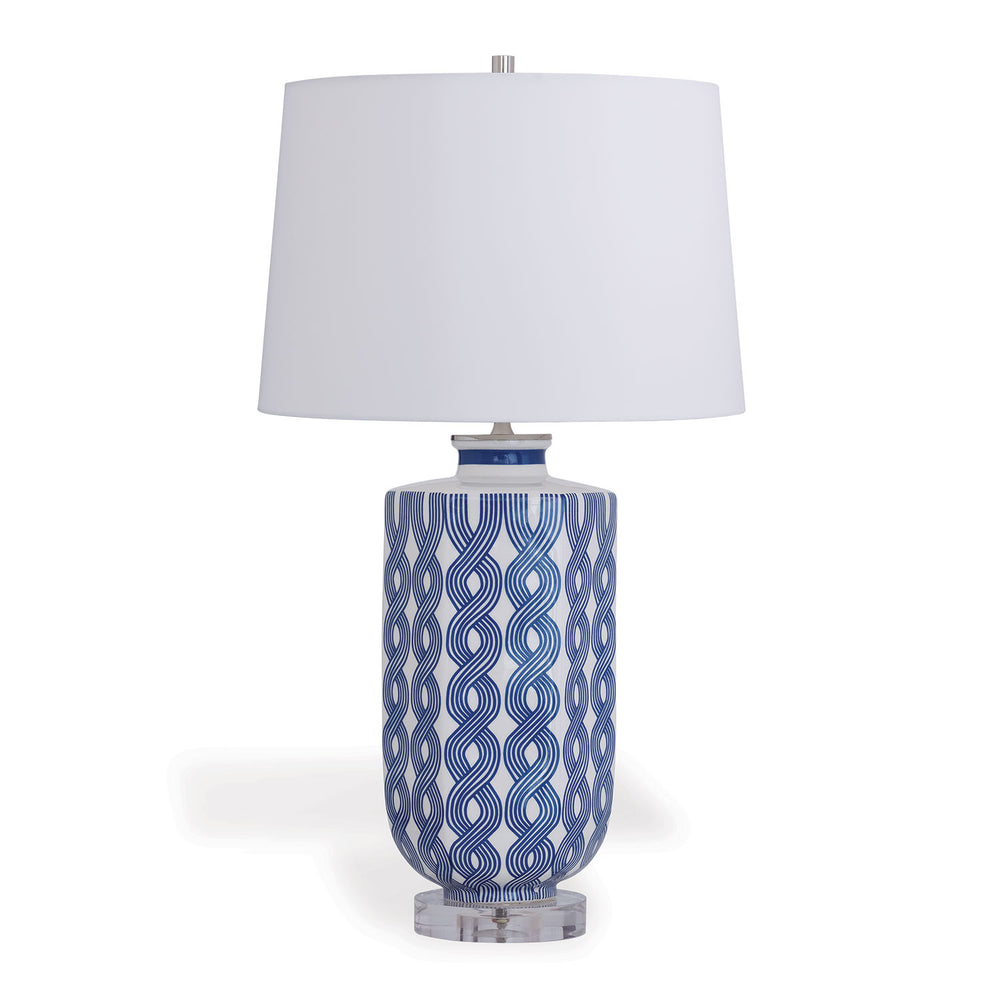 Evelyn Blue Lamp byWilliamsburg for Port 68