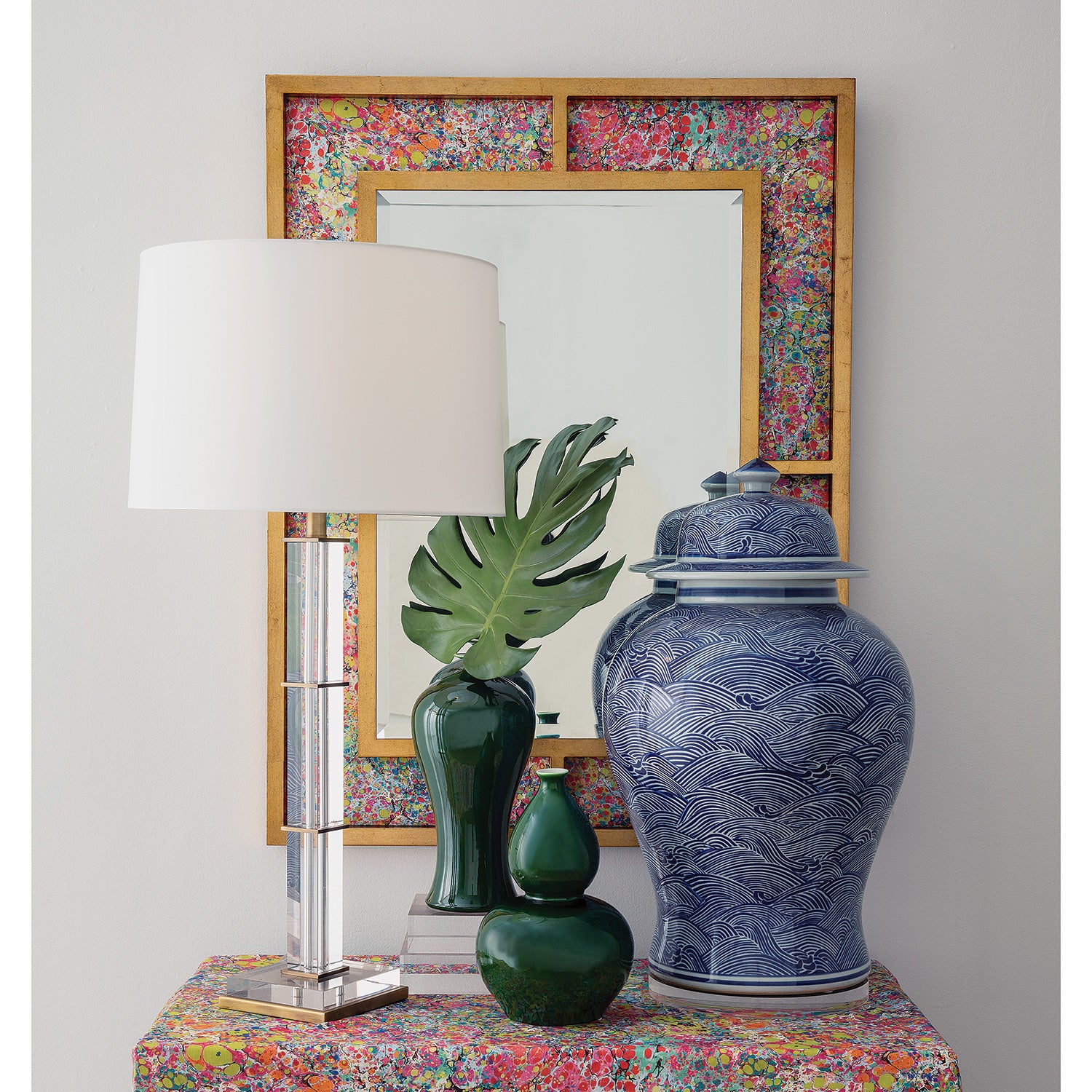 Port 68 Metro Brass Lamp