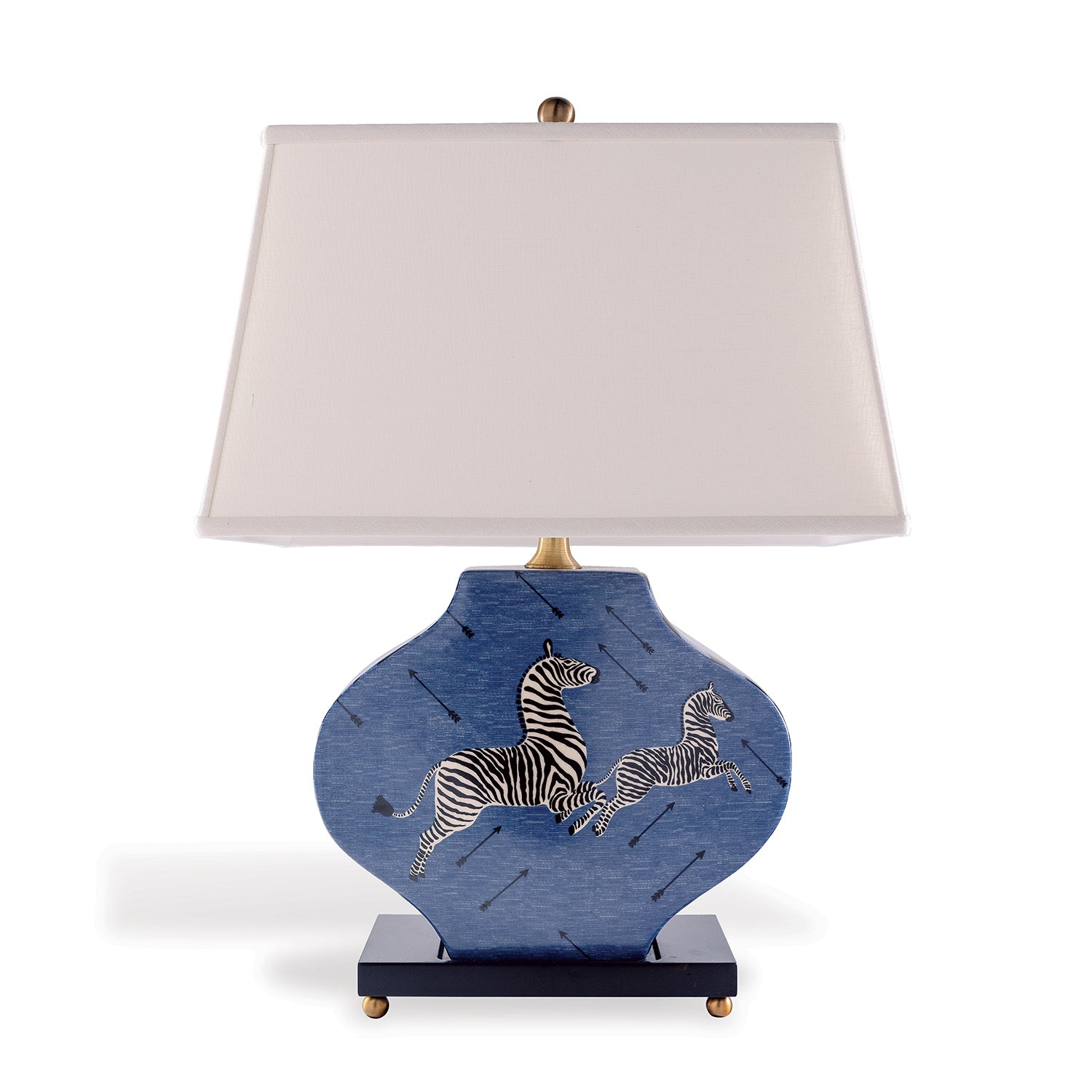 Port 68 Scalamandre Zebra Lamp