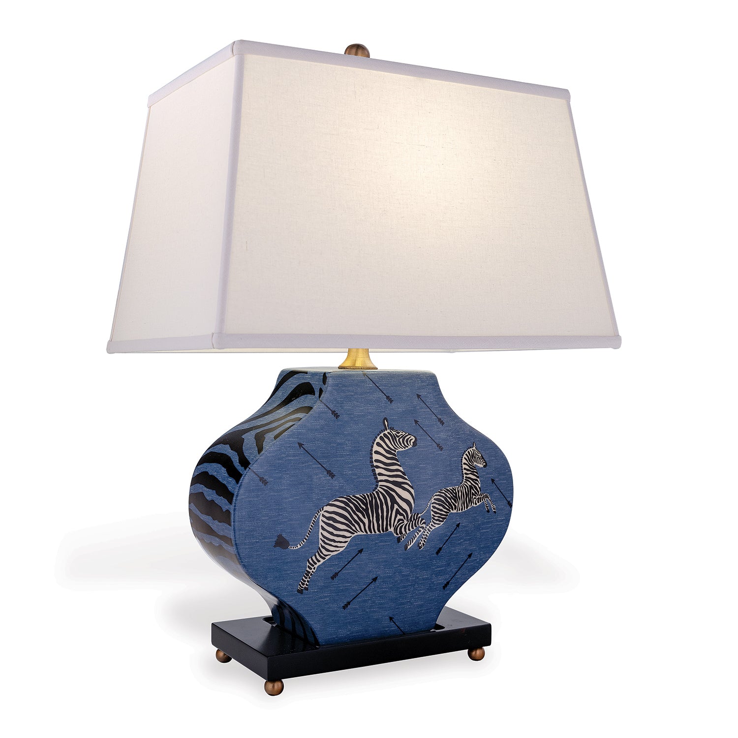 Port 68 Scalamandre Zebra Lamp