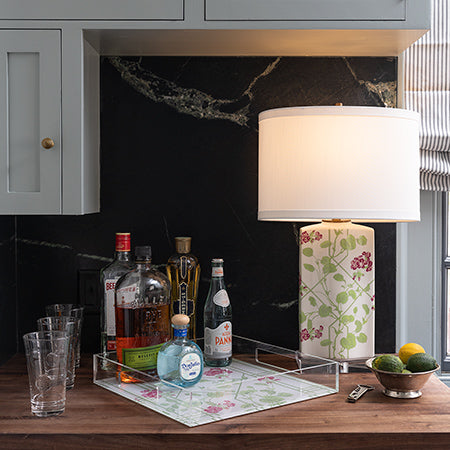 Geranium Trellis Lamp Williamsburg for Port 68