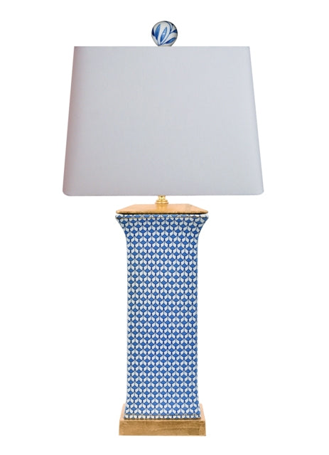 Fish Scale Lamp in Blue or Green