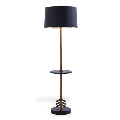 Franco Floor Lamp with Table by Scalamandre Maison