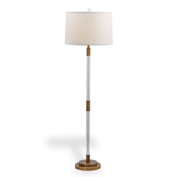 Port 68 Maxwell Floor Lamp, Brass