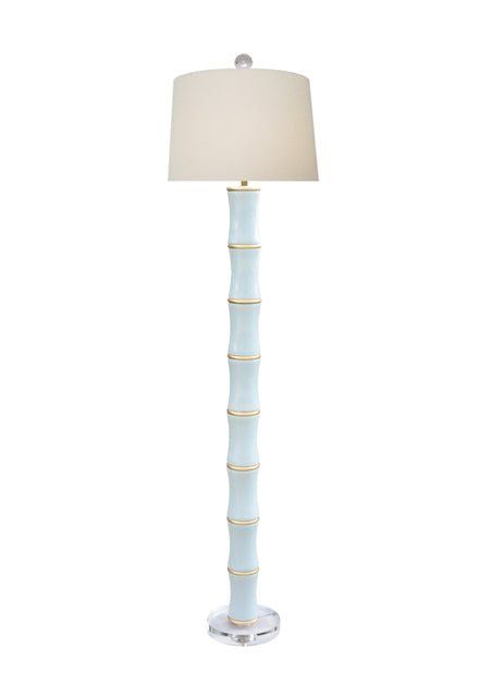 Palladian Blue Porcelain Floor Lamp