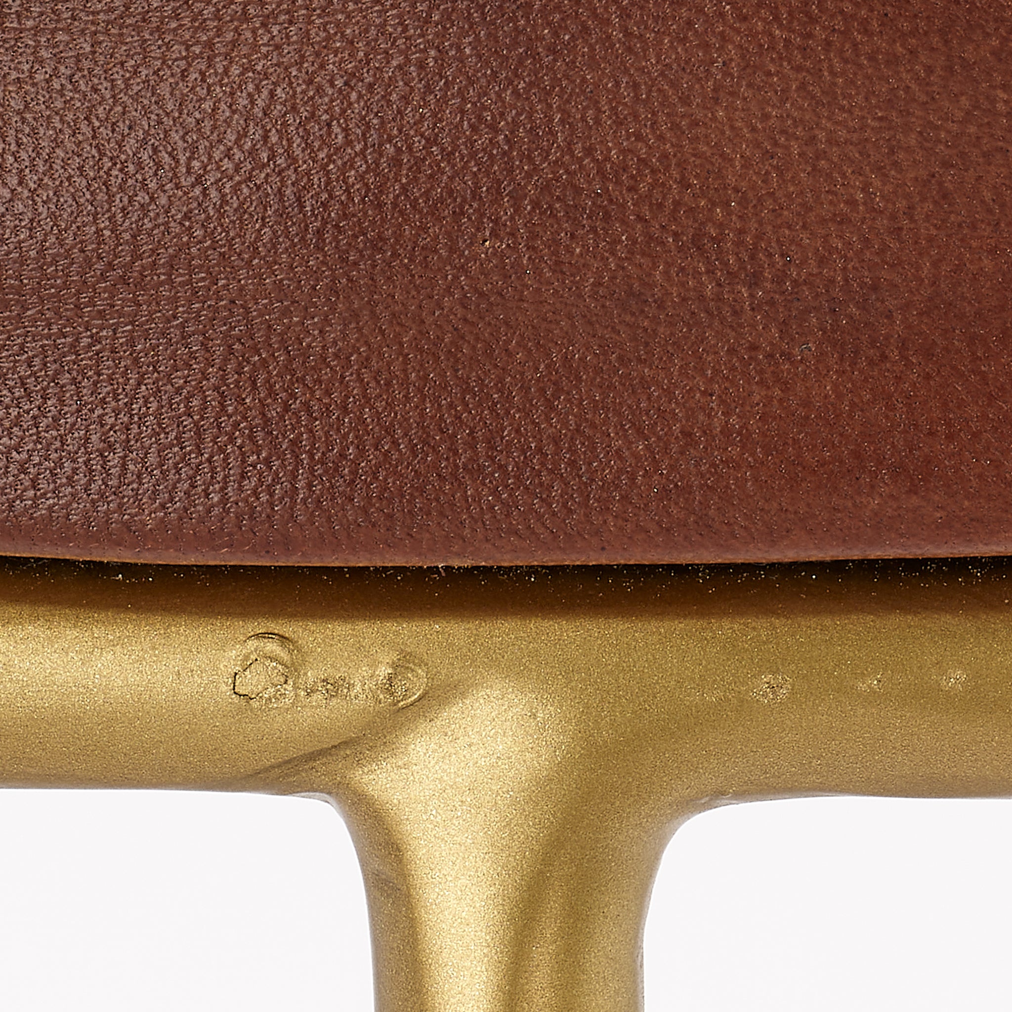 Henry Round Leather Counter Stool Lifestyle by JY