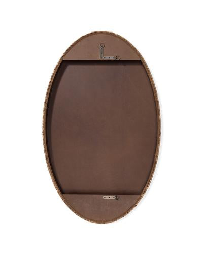 Sparrow Braided Oval Mirror