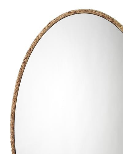 Sparrow Braided Oval Mirror Lifestyle by JY