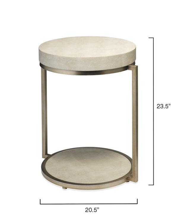 Chester Round Side Table Lifestyle by JY - Ivy Home