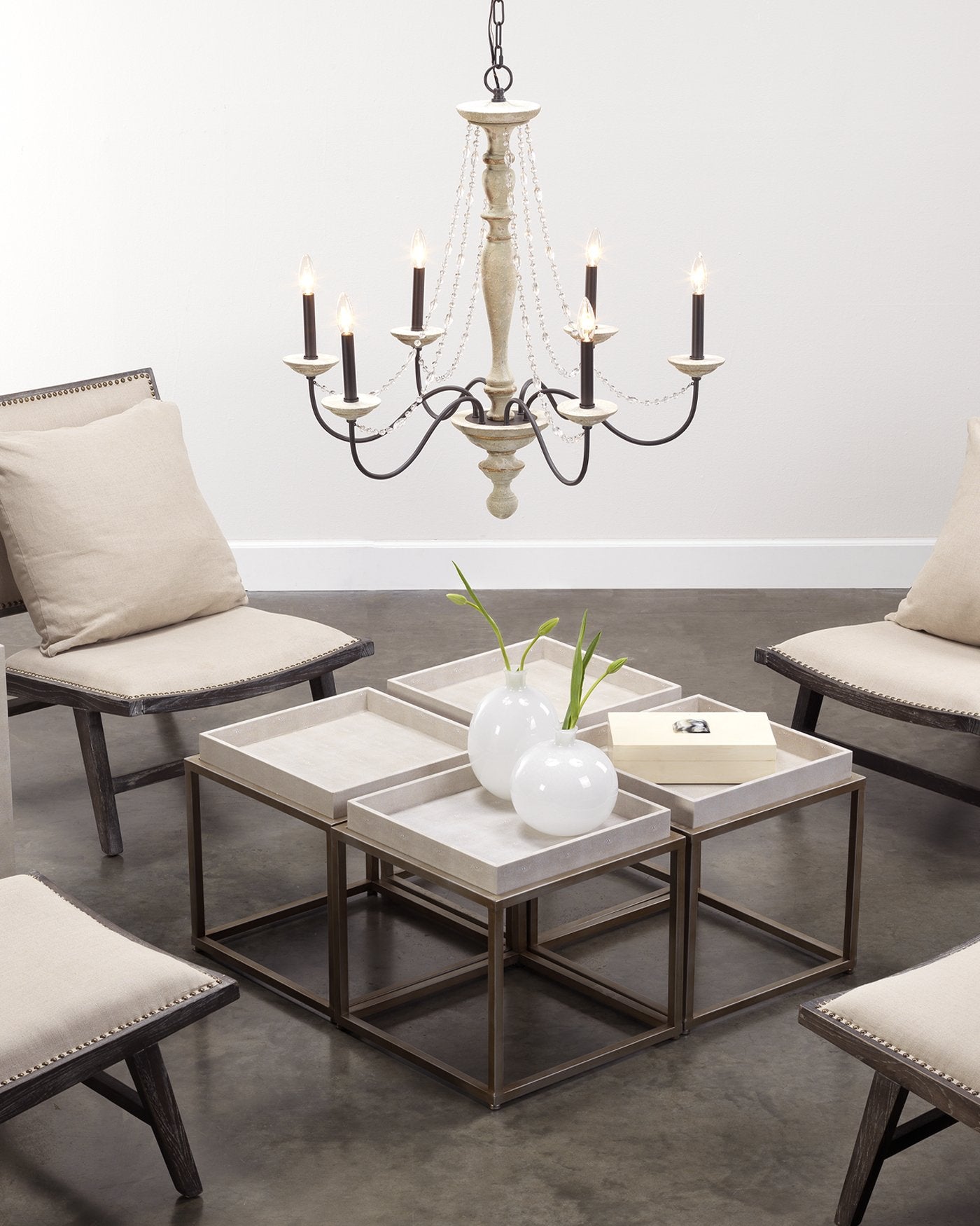 Jax Square Side Table Lifestyle by JY