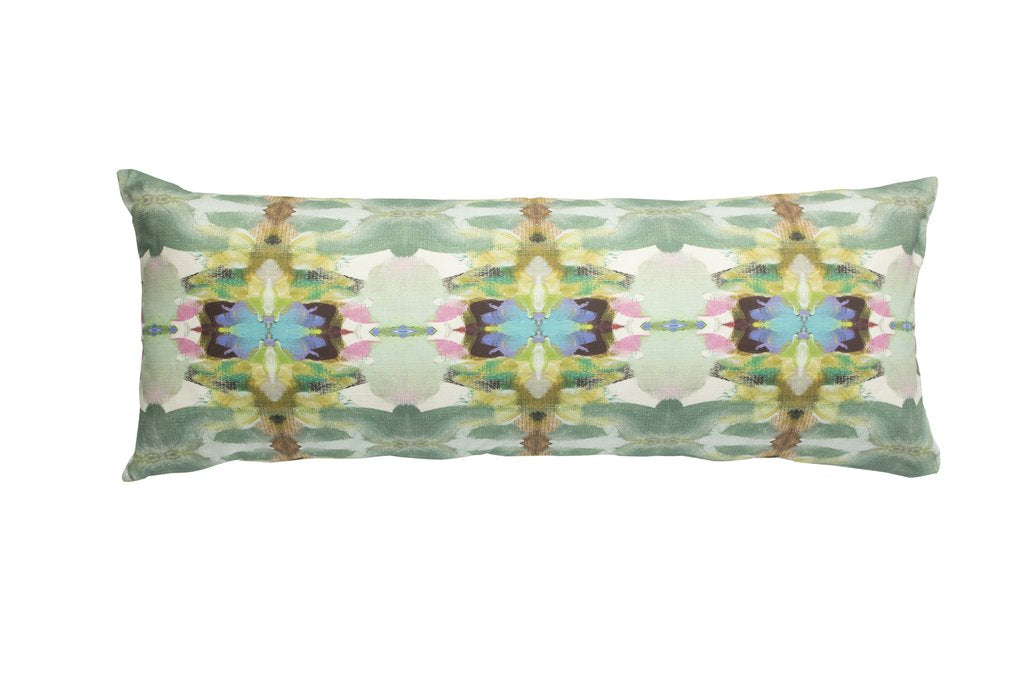 Laura Park Lawson's Park Purple Linen Cotton Pillow