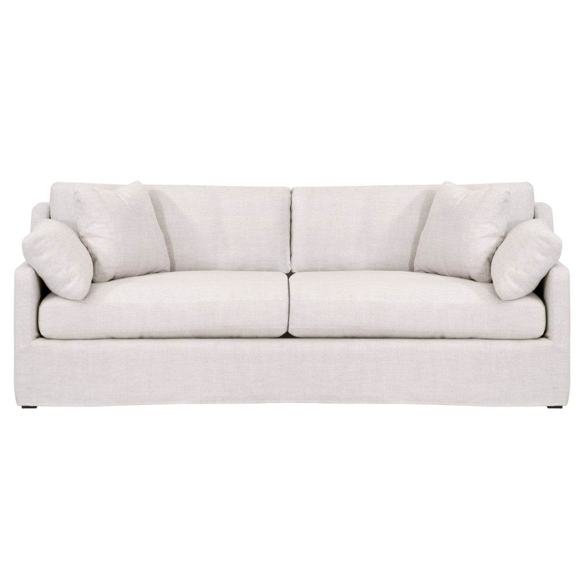 Essentials For Living Lena 95" Slope Arm Slipcover Sofa
