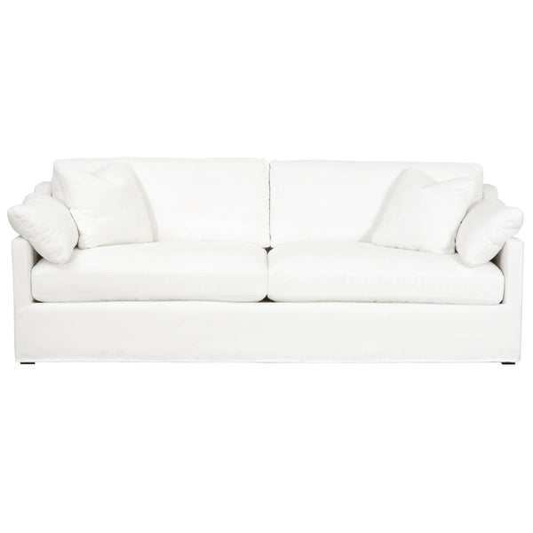 Essentials For Living Lena 95" Slope Arm Slipcover Sofa
