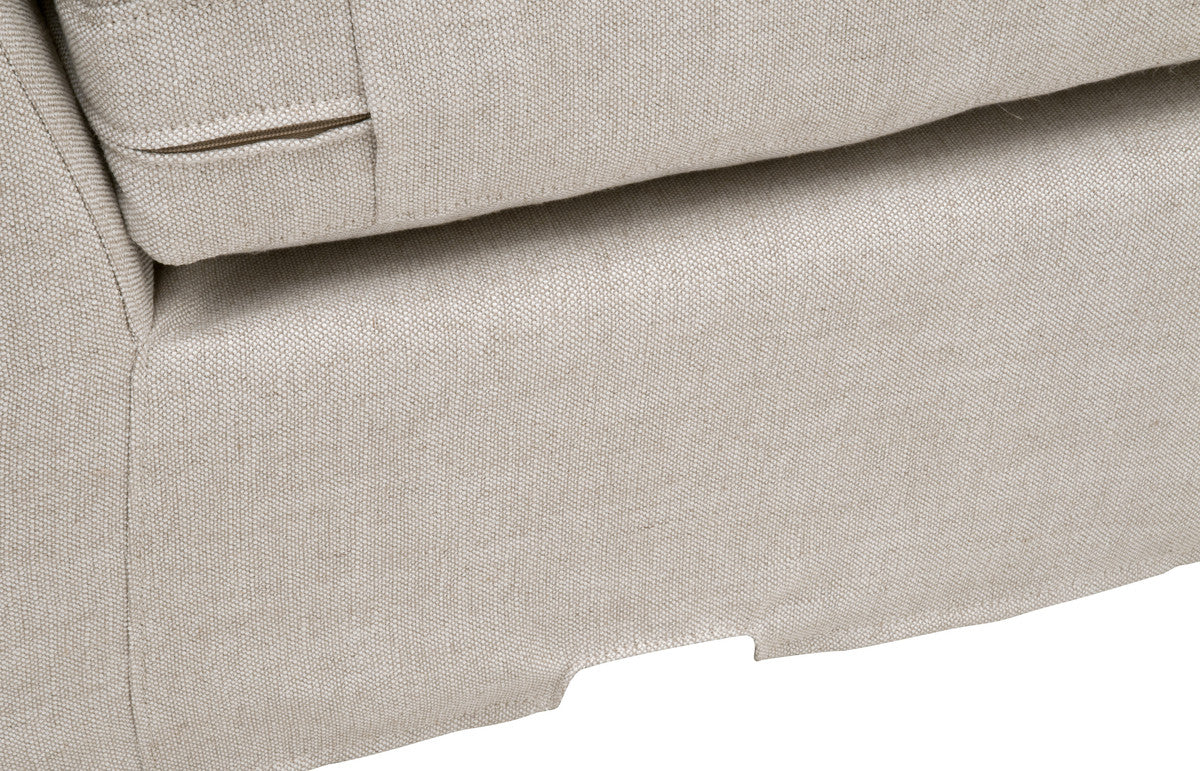 Essentials For Living Lena Modular Slope Arm Slipcover 1 Seat Armless Chair