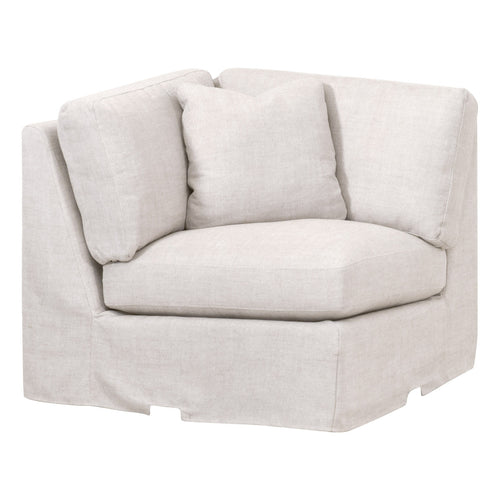 Essentials For Living Lena Modular Slope Arm Slipcover Corner Chair