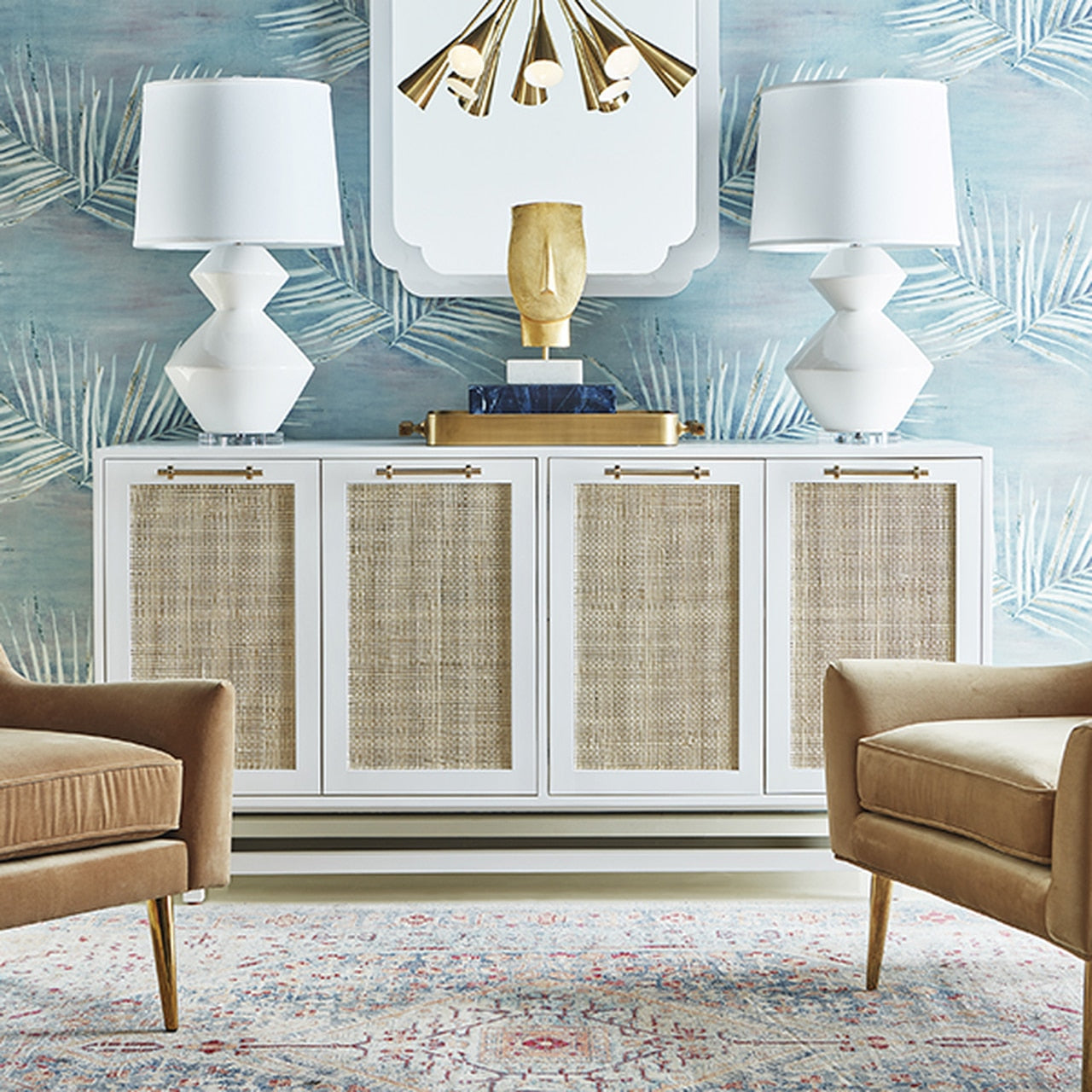 Worlds Away Macon Cabinet or Sideboard