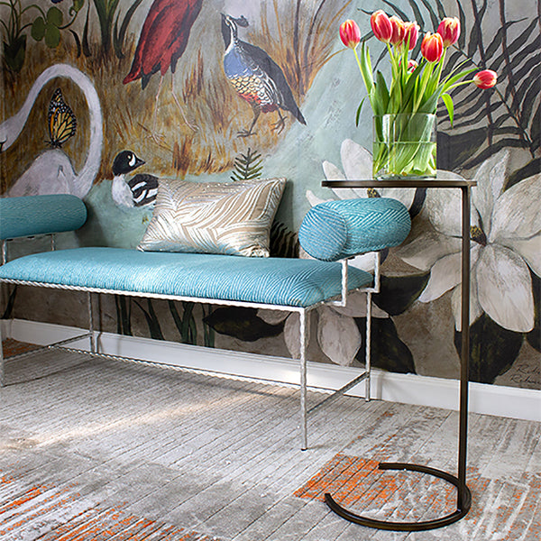 Worlds Away Monaco Cigar Table