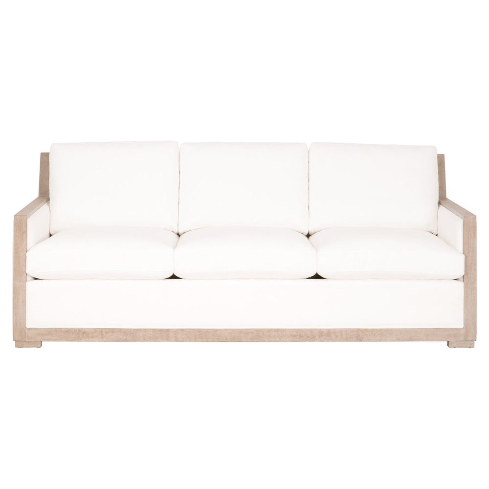 Essentials For Living Manhattan 85" Wood Trim Sofa