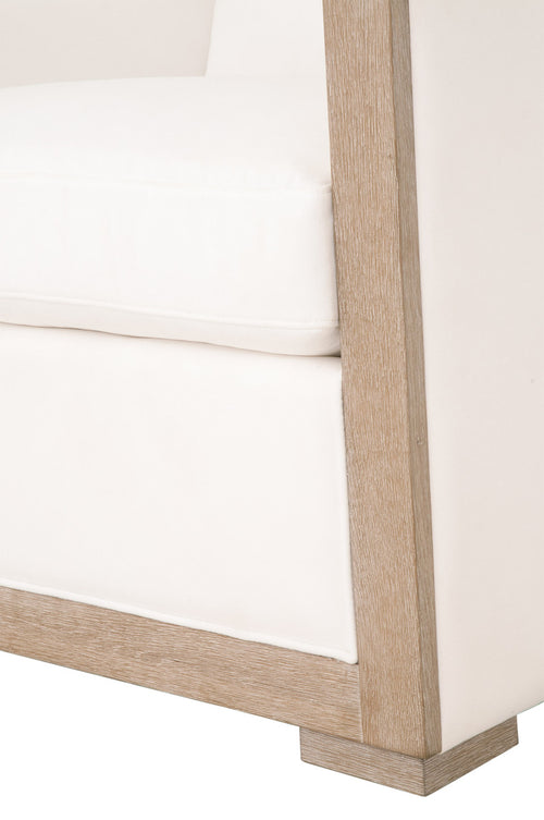 Essentials For Living Manhattan Wood Trim Sofa Chair